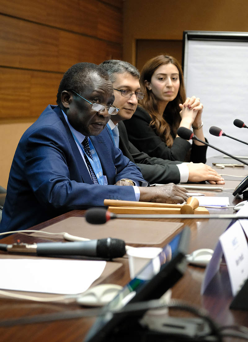 Participants in an advanced training session of West African Security forces