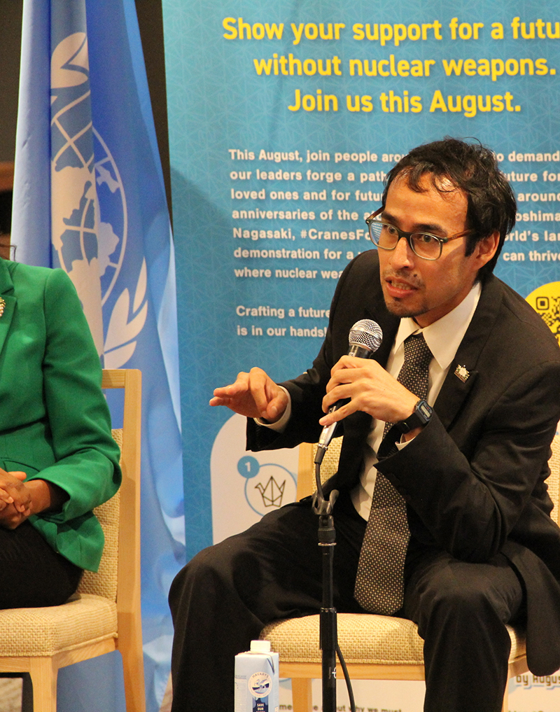 Franco Escobar, participant of the Youth Leader Fund.