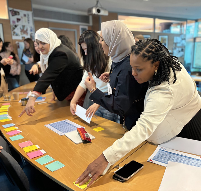 Participants during the Women’s Leadership  for Peace Programme.