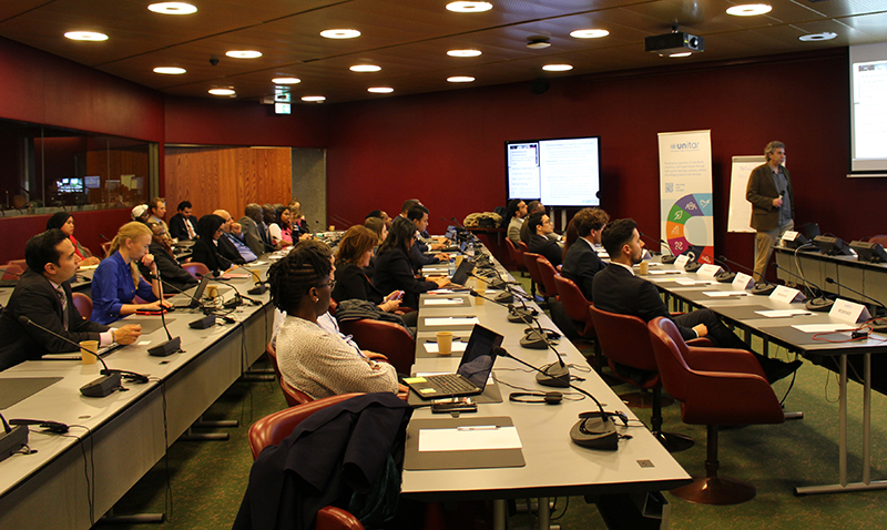 AI training workshop, Geneva.