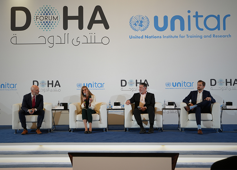 Doha World Negotiation Day 2024 panelists.