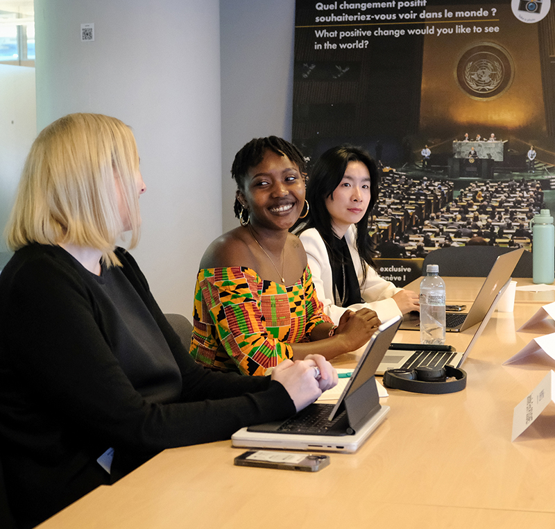 Students partaking in the M.A. in Digital International Relations & Diplomacy.